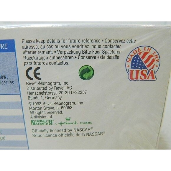 Revell Monogram 1998 Hot Wheelsl #44 Kyle Petty Pontiac Grand Prix Sealed - Picture 6 of 9